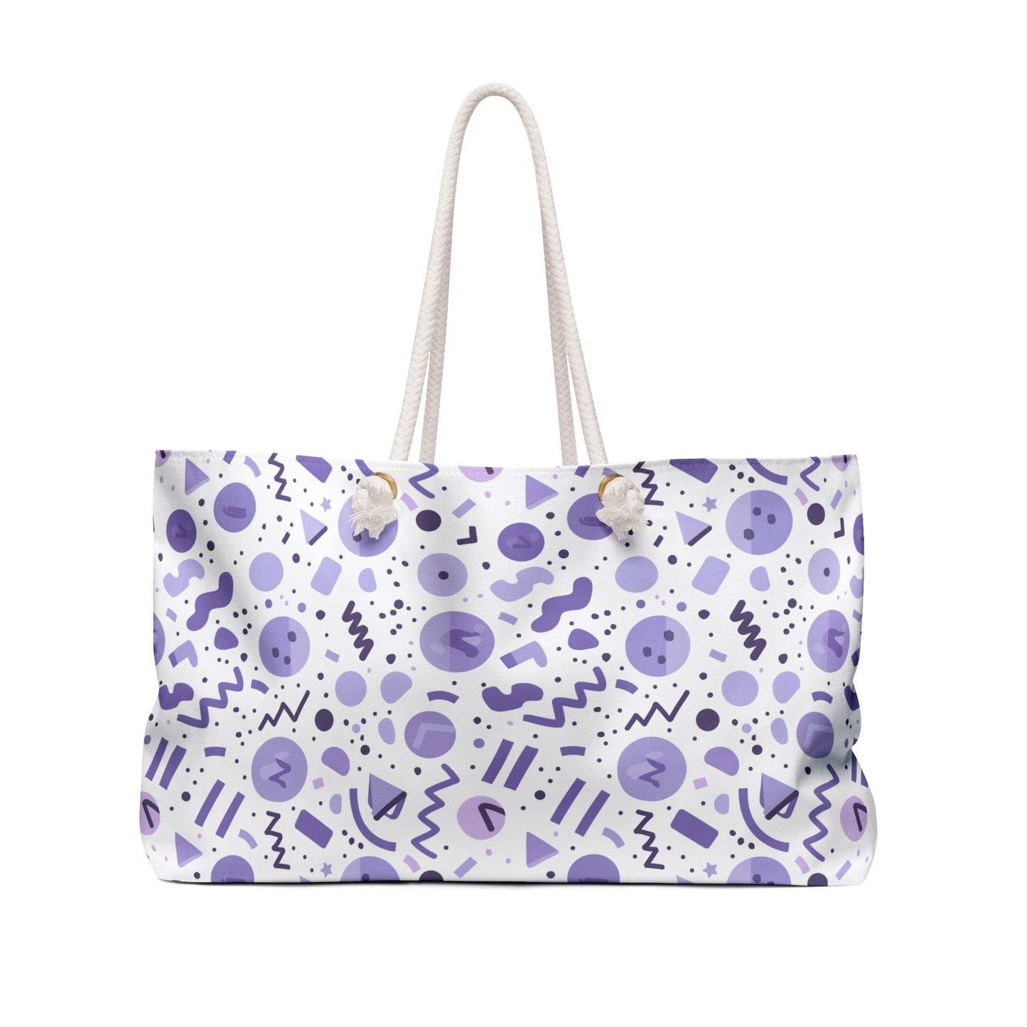Sister Wives Playful Purple Retro-inspired Weekender Bag, Perfect for Weekend Getaways, Sister Wives Gifts, Travel Tote, Beach Bag, Summer Essentials