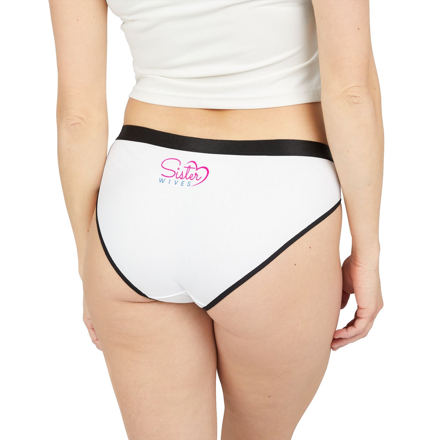 Black In My SisterWife Era Sisterwives Comfortable Panties, Gift for Her, Everyday Essentials, Colorful Intimates