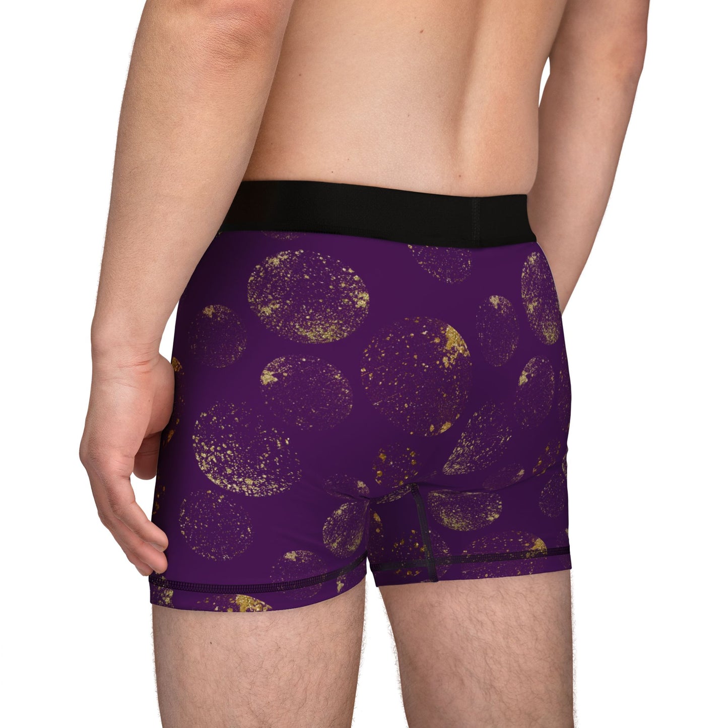 Celestial Polyamory Men’s Boxer Briefs – Astrology & Cosmic Underwear | ENM, Non-Monogamy & Pride-Friendly Intimates