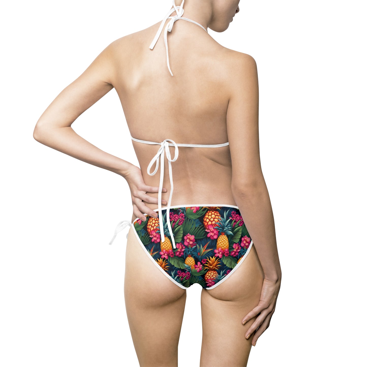 Sister Wives Pineapple Bikini - Summer Swimwear, Beachwear, Pool Party, Vacation Outfit, Girls' Swim