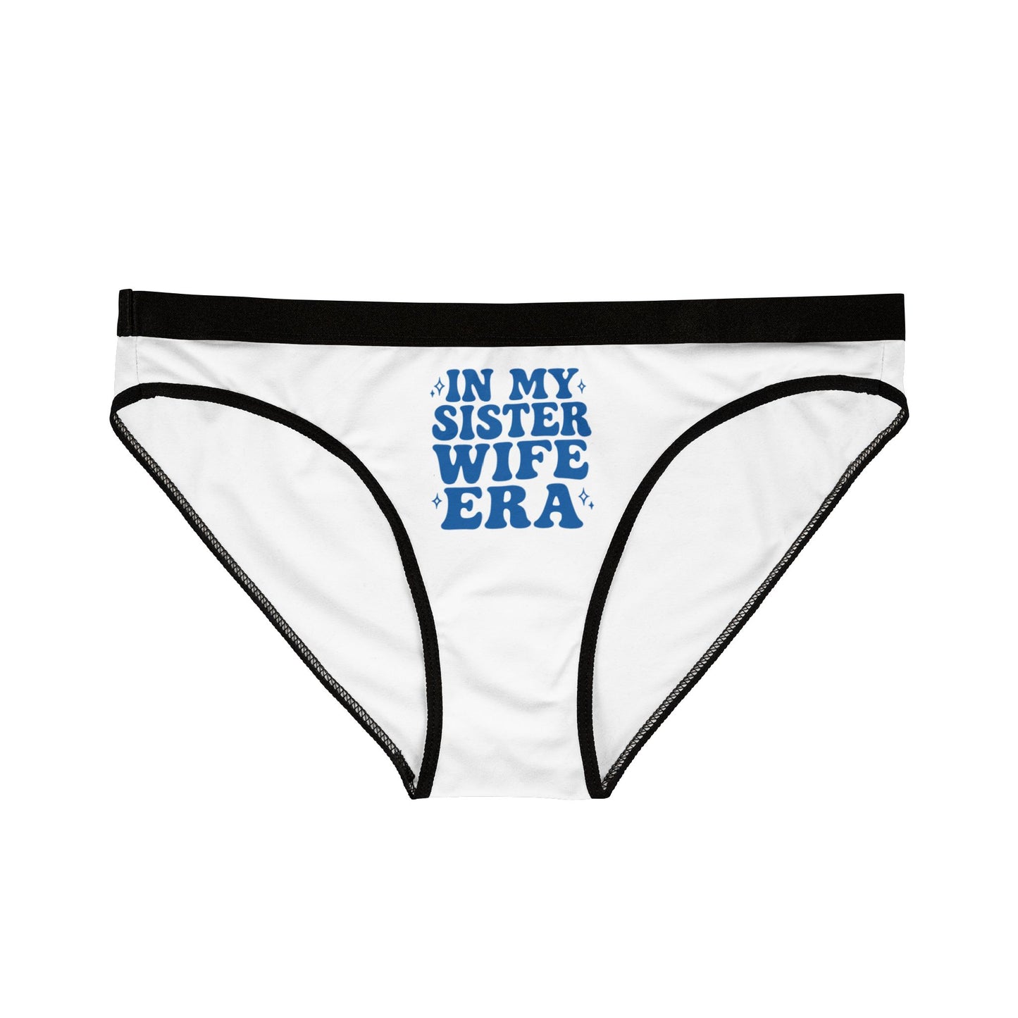 Blue In My SisterWife Era Sisterwives Comfortable Panties, Gift for Her, Everyday Essentials, Colorful Intimates
