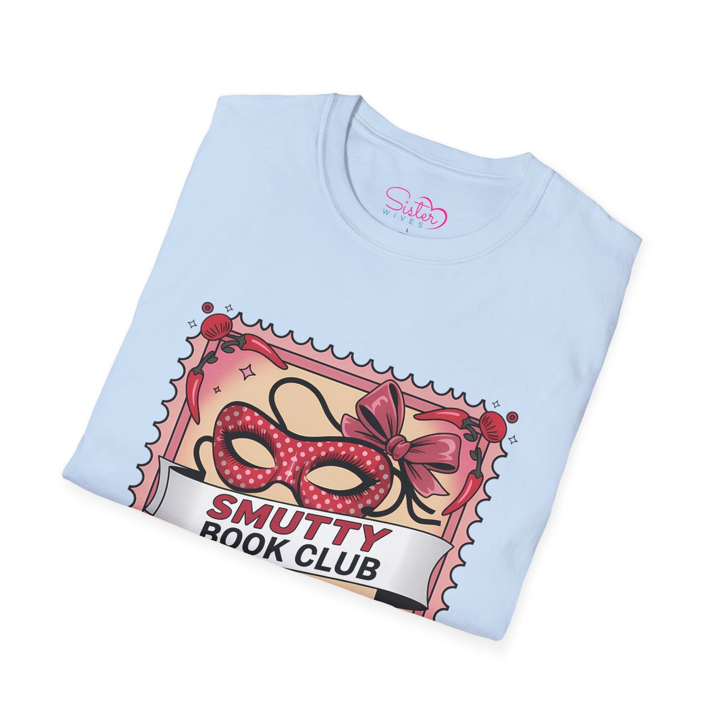 Smutty Book Club Shirt Adult Only Spicy Romance Tee, Booktok Reader Shirt, Sex Positive Poly-Friendly Unisex Gildan 64000