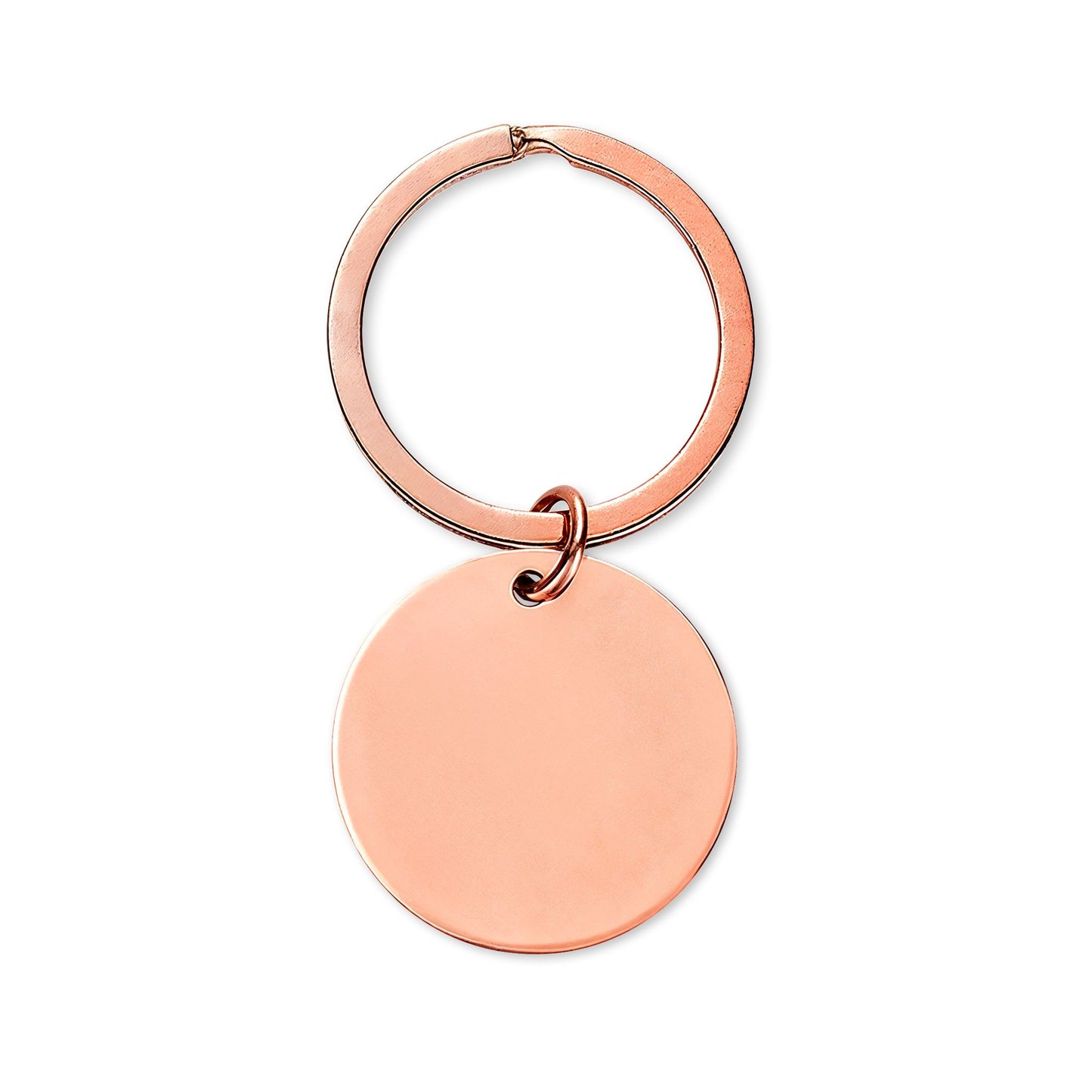 Sister Wives Logo Engraved Stainless Steel Round Keychain — "Sister Vibes" Charm