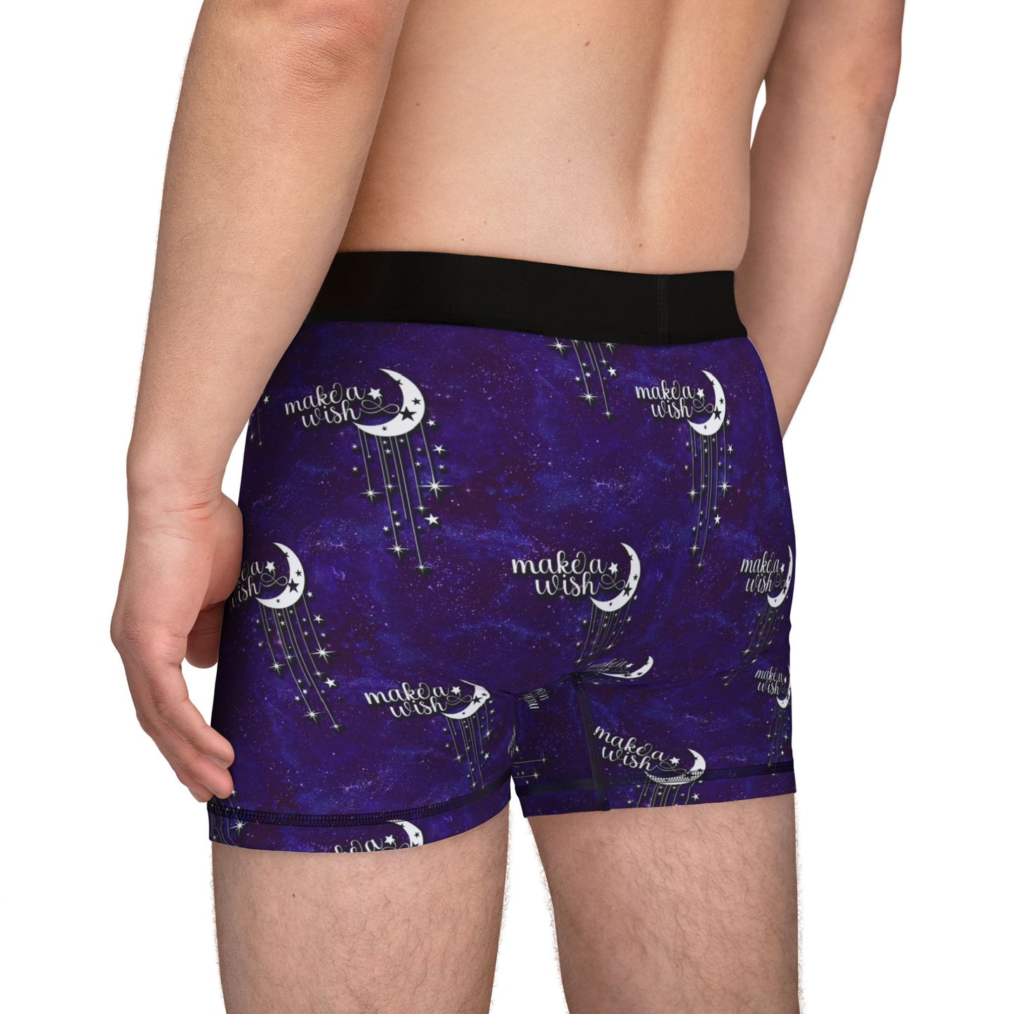 Celestial Polyamory Men’s Boxer Briefs – Astrology & Cosmic Underwear | ENM, Non-Monogamy & Pride-Friendly Intimates