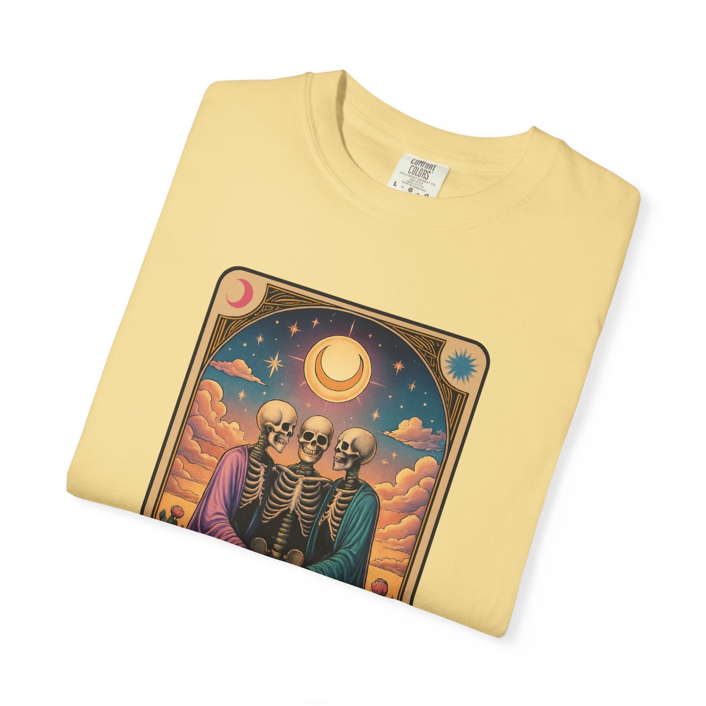 Sister Wives Polyamorous Tarot Lovers T-Shirt, Unisex Couple Shirt, Gothic Fashion Tee, Halloween Gift, Romantic Decor