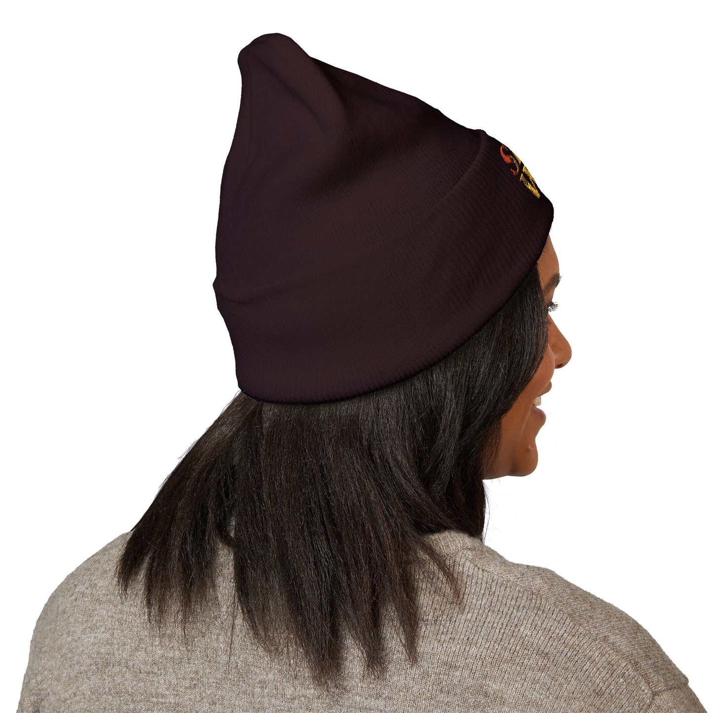 Embroidered Sister Wife Beanie || Cozy Winter Hat || Perfect Gift for Her || Unique Birthday Present || Warm Knit Cap