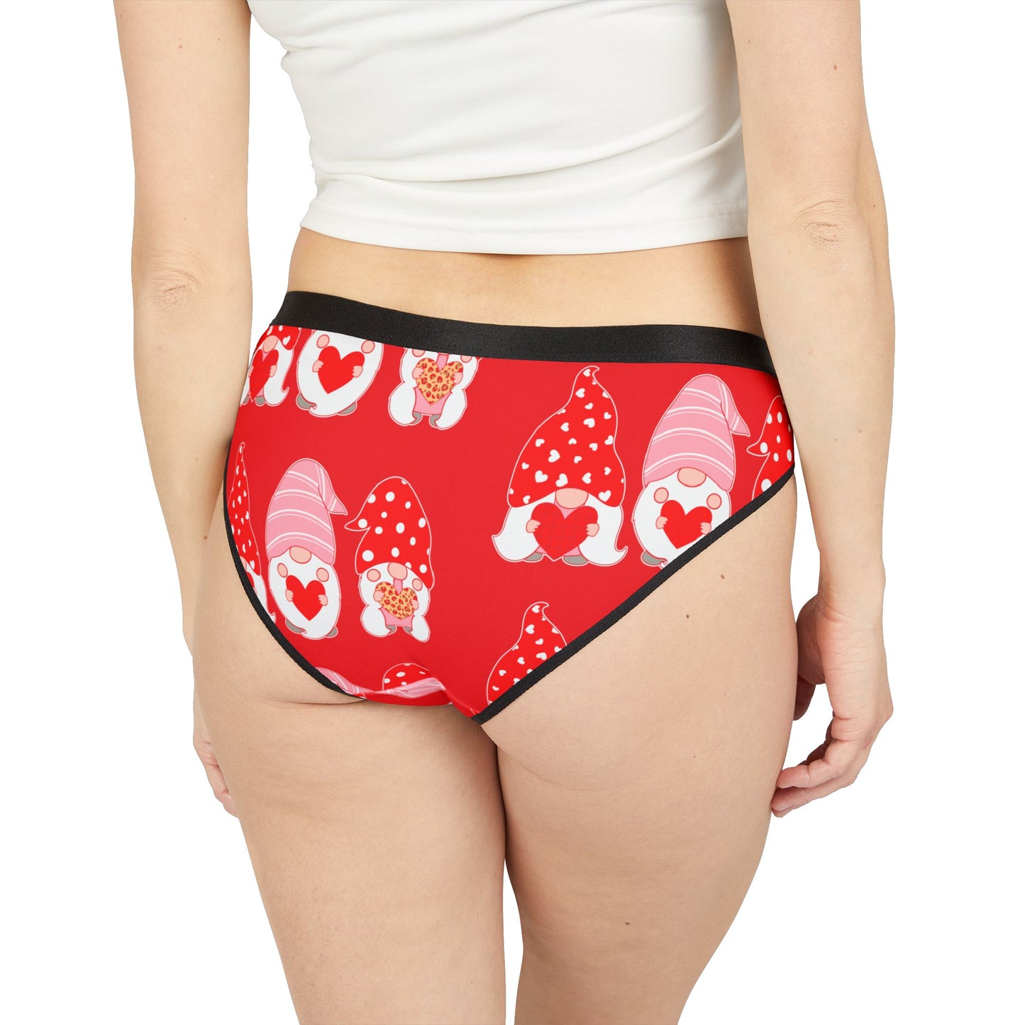 Throuple Gnome Women’s Underwear – Polyamory & ENM Bikini Cut Panties, Swinger & Chosen Family Lingerie