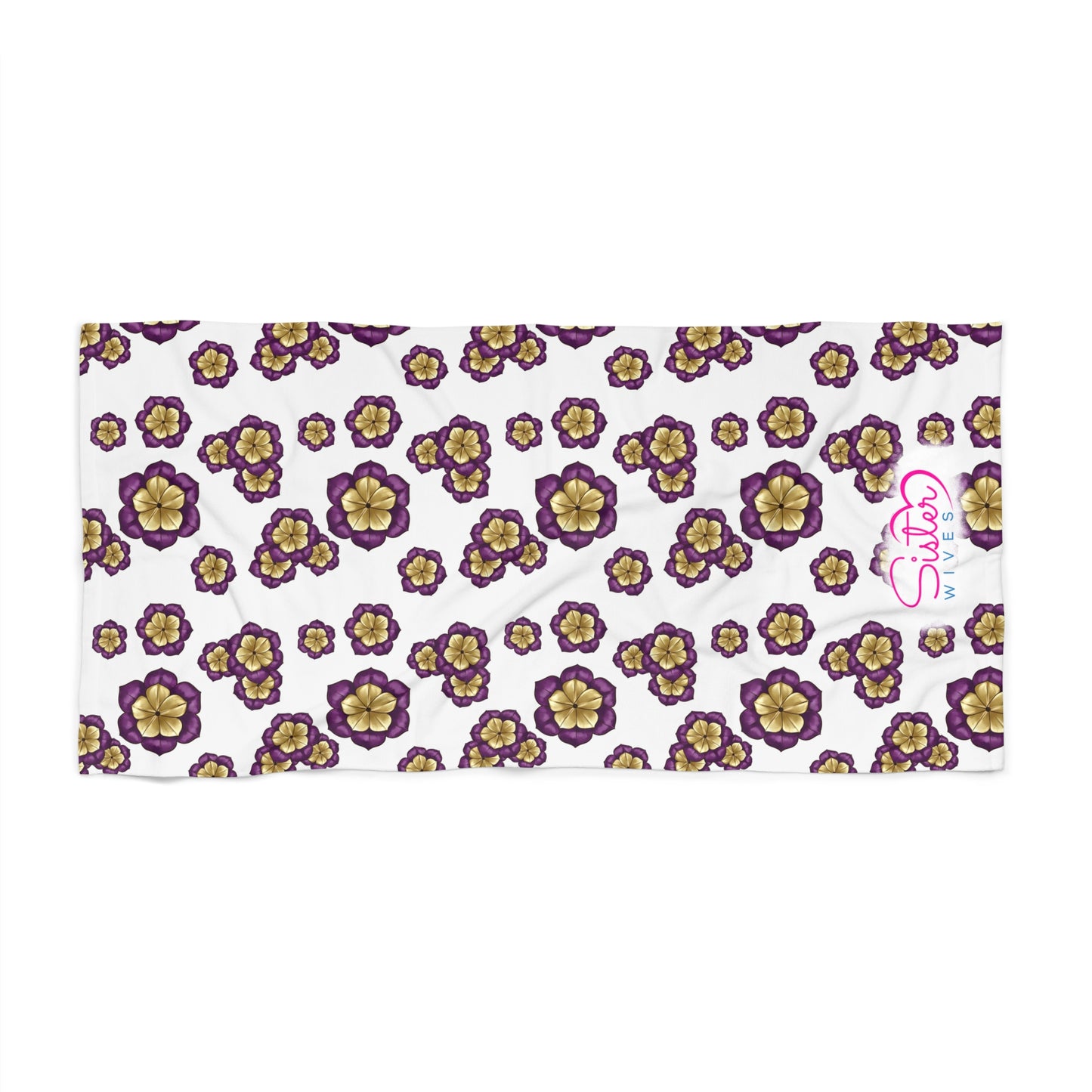 Celestial Zodiac Polyamory Beach Towel | ENM & Non-Monogamy Friendly Astrology, Zodiac & Magical Aesthetic Pool Towel