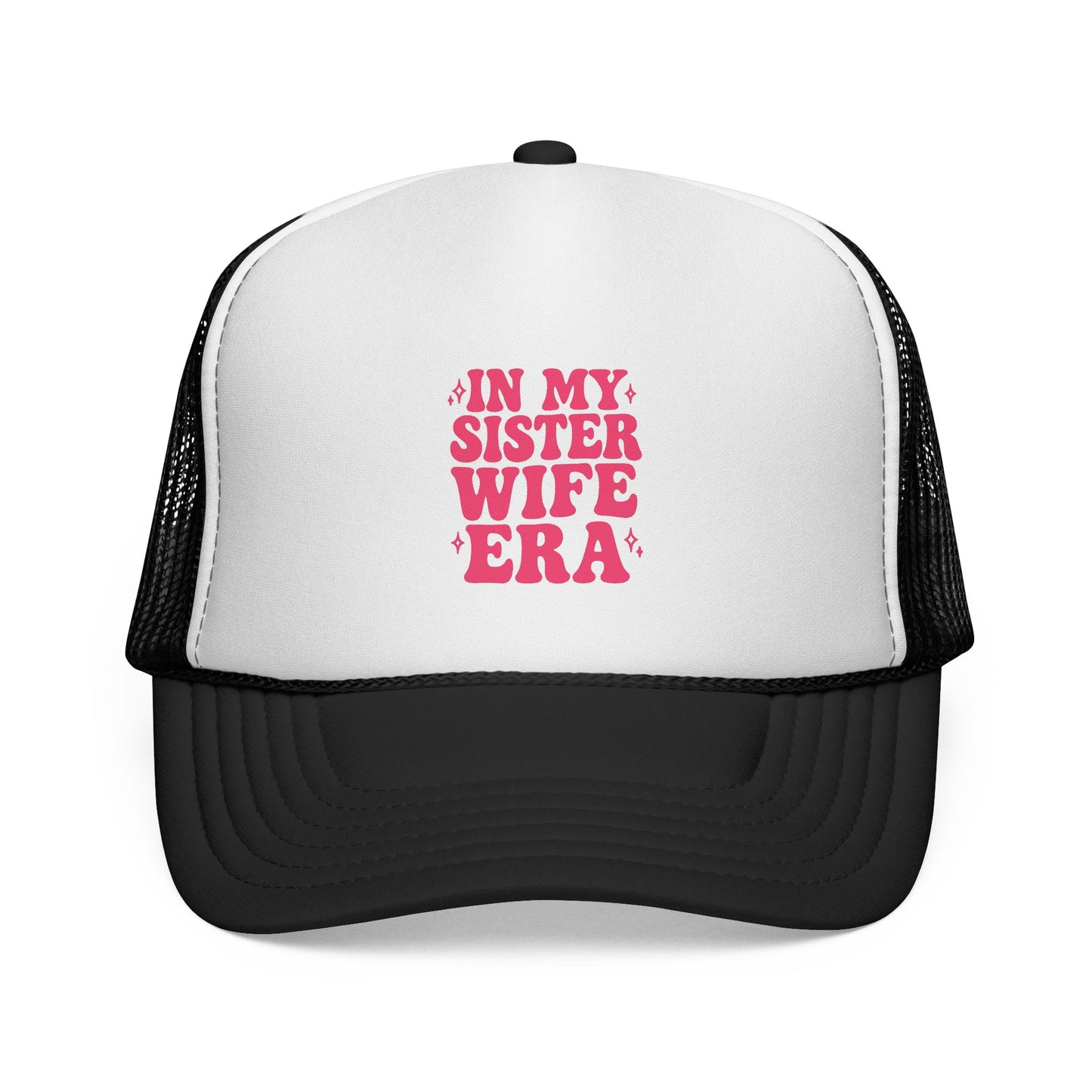 Pink In My Sisterwife Era Trucker Hat – Retro Mesh Cap, Adjustable Snapback