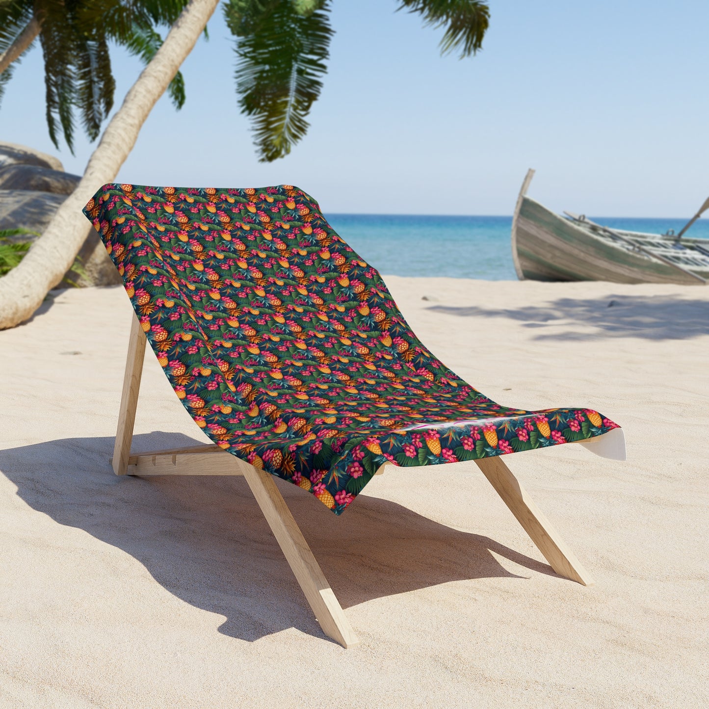 Sister Wives Swingers Upside-down Pineapple Tropical Beach Towel, Summer Beach Accessory, Poolside Essential, Vacation Gear, Gift for Beach Lovers, Fun Beach Days
