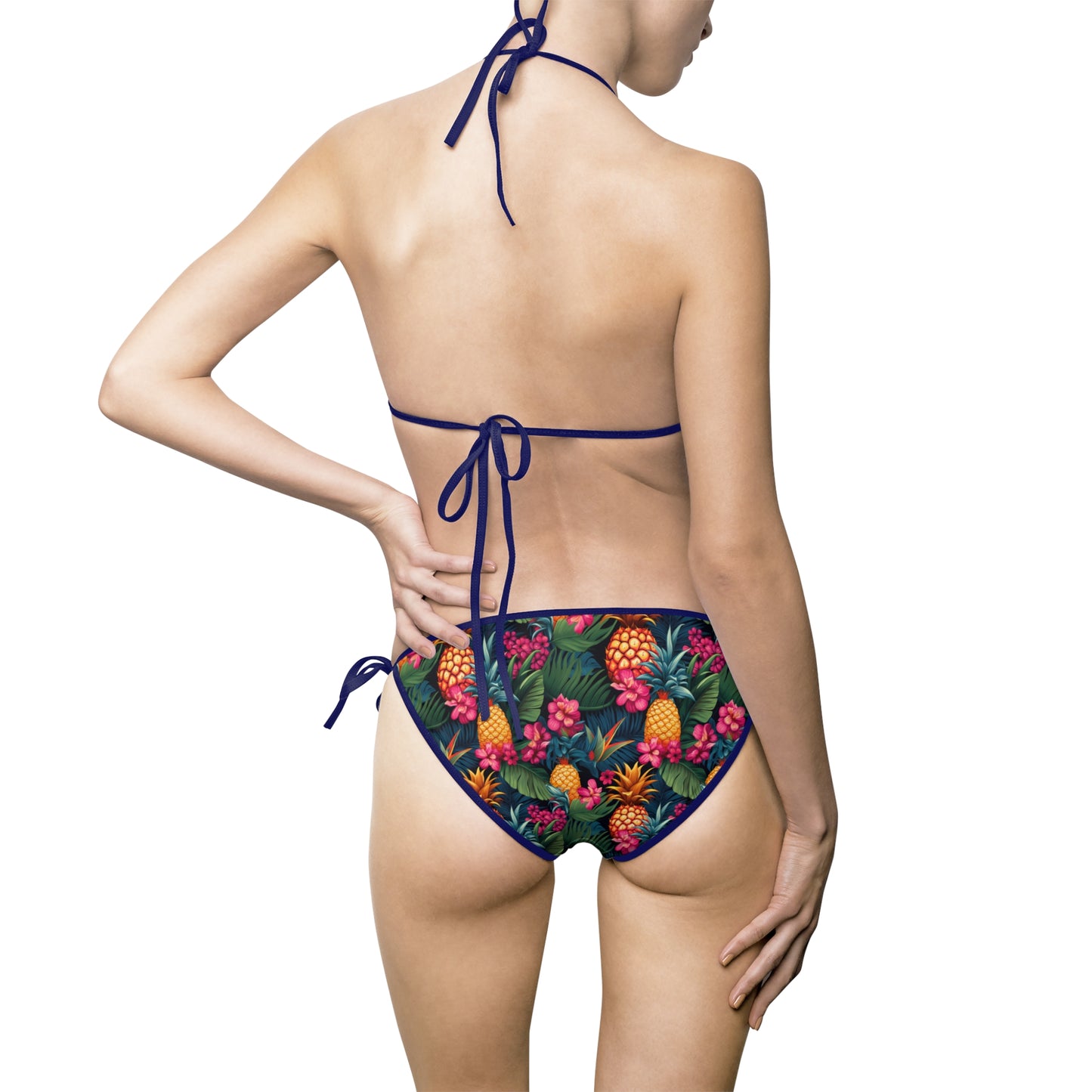 Sister Wives Pineapple Bikini - Summer Swimwear, Beachwear, Pool Party, Vacation Outfit, Girls' Swim