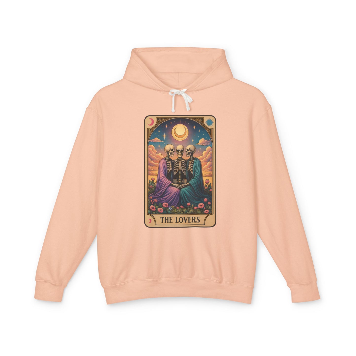 Sister Wives Lovers Tarot Design Hoodie - Perfect for Halloween, Gift for Friends, Cozy Wear, Astrology Lovers, Unique Statement Piece