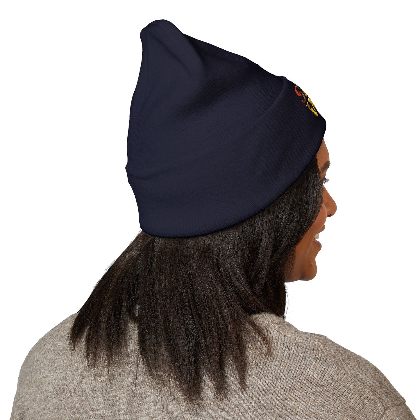 Embroidered Sister Wife Beanie || Cozy Winter Hat || Perfect Gift for Her || Unique Birthday Present || Warm Knit Cap