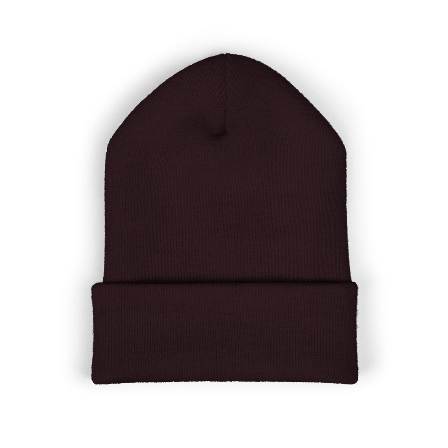 SisterWives Logo Embroidered Cuffed Beanie, Cozy Hat for Family Gatherings, Winter Wear, Holiday Gift, Fashion Accessory