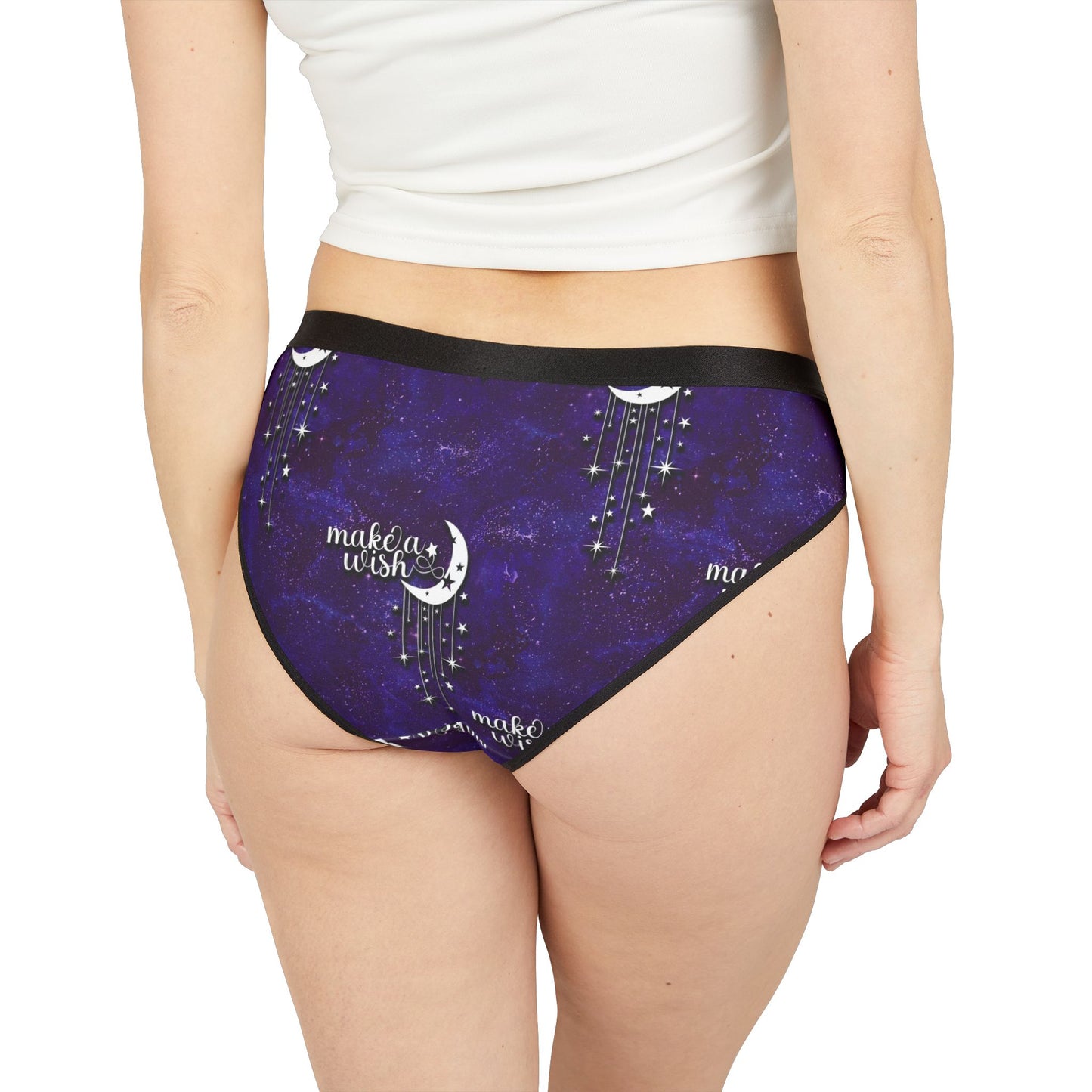 Celestial Polyamory Women’s Panties – Astrology & Cosmic Bikini Underwear | ENM, Non-Monogamy & Pride-Friendly Intimates