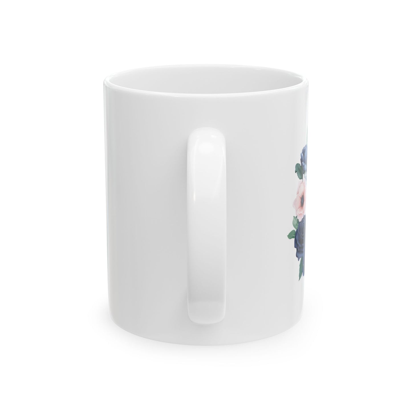 Blue Floral Sister Wife Mug, Floral Sister Wife Mug, Best Sister Wife Ever, Sister Birthday, Roommates Gift, Sister Roommates