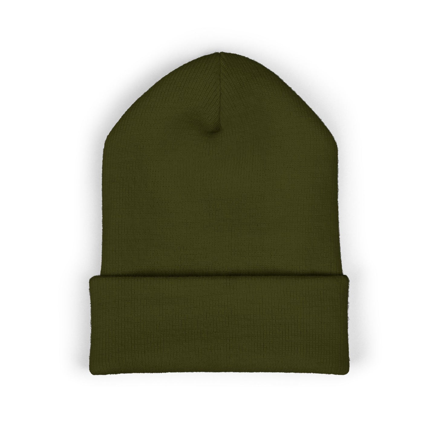 SisterWives Logo Embroidered Cuffed Beanie, Cozy Hat for Family Gatherings, Winter Wear, Holiday Gift, Fashion Accessory