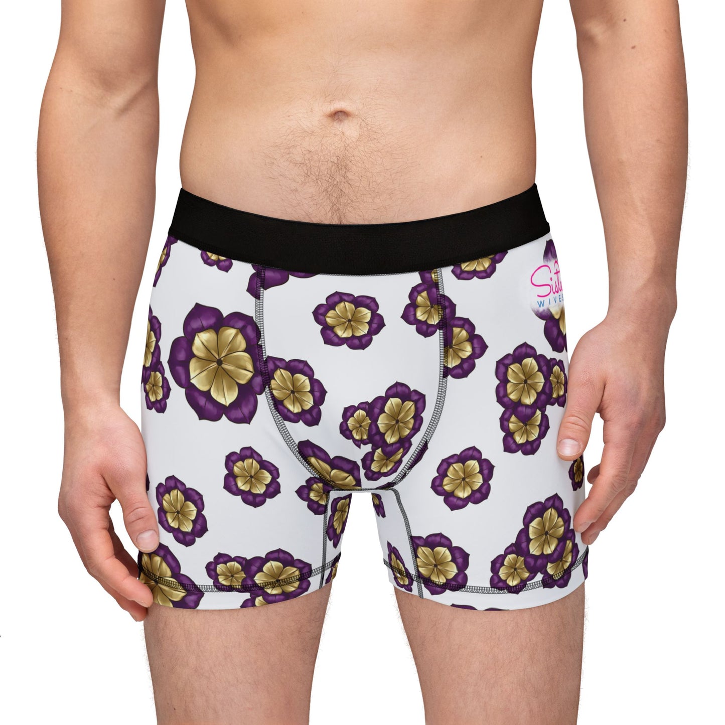Celestial Polyamory Men’s Boxer Briefs – Astrology & Cosmic Underwear | ENM, Non-Monogamy & Pride-Friendly Intimates