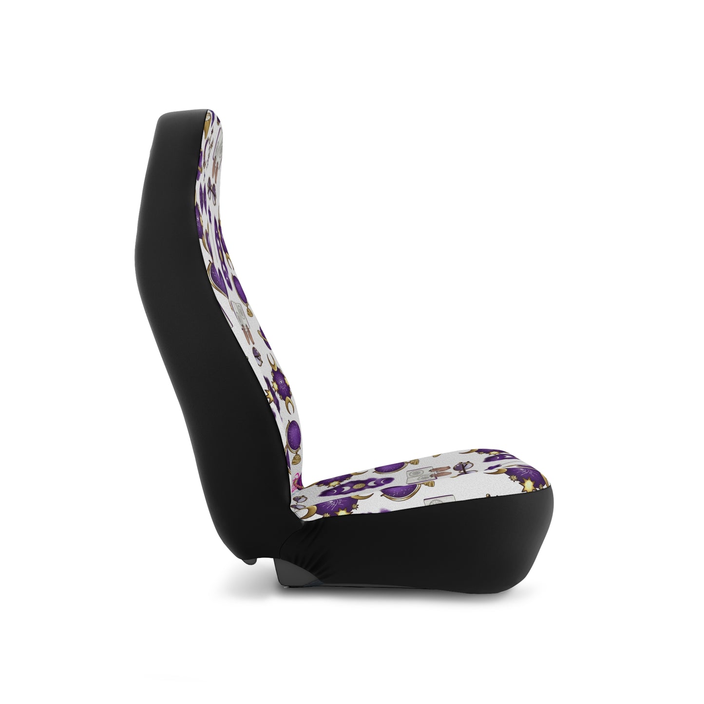 Celestial Polyamory Car Seat Covers – Astrology & Cosmic Interior Decor | ENM, Non-Monogamy & Pride-Friendly Auto Accessories