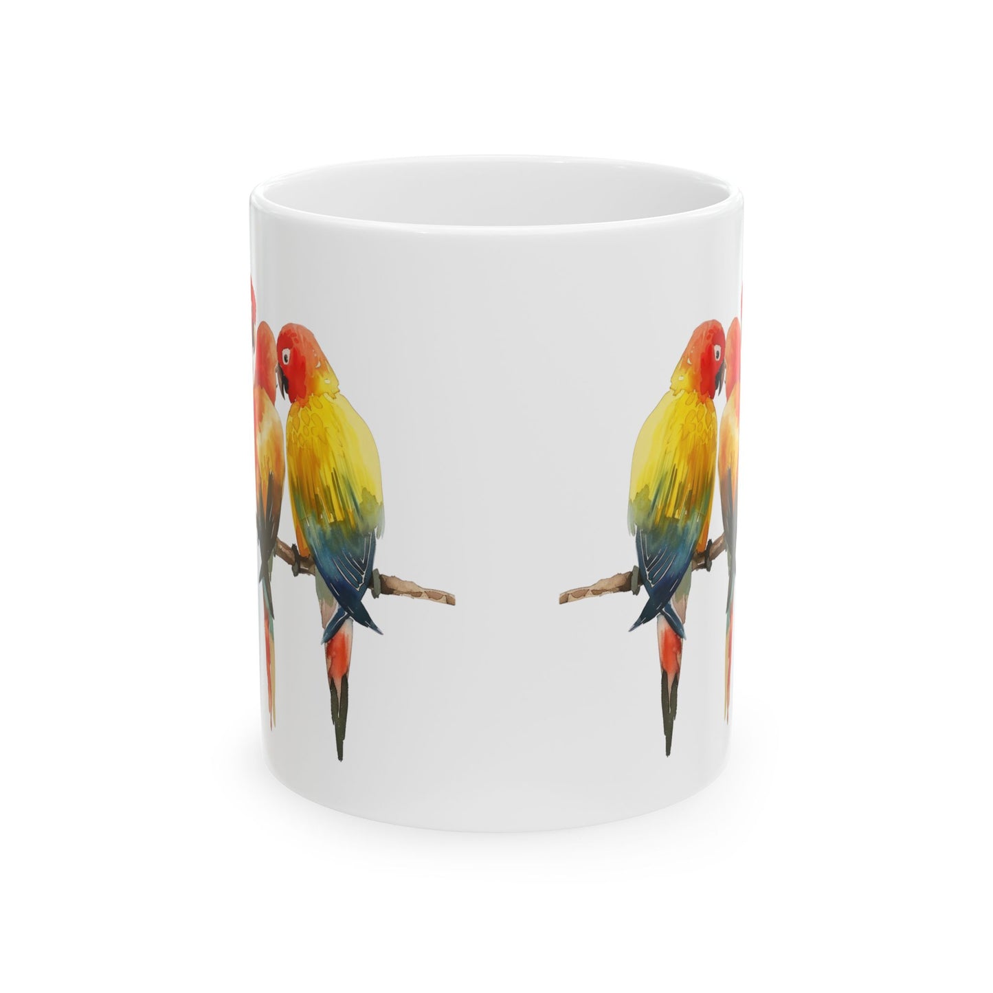 Three Birds Mug | Polyamory & Sisterwives Symbol Mug | Chosen Family Coffee Cup | Ethical Non-Monogamy Gift | Cozy Ceramic Mug