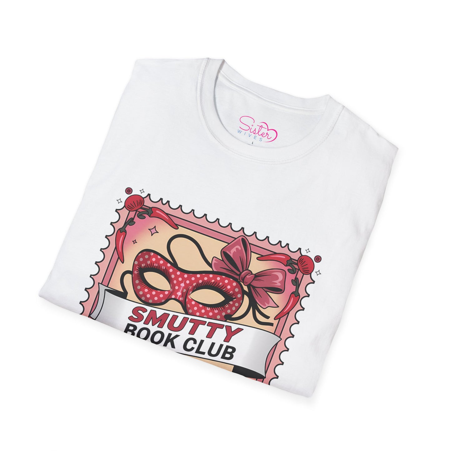Smutty Book Club Shirt Adult Only Spicy Romance Tee, Booktok Reader Shirt, Sex Positive Poly-Friendly Unisex Gildan 64000
