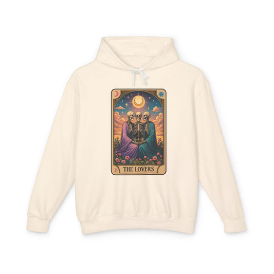 Sister Wives Lovers Tarot Design Hoodie - Perfect for Halloween, Gift for Friends, Cozy Wear, Astrology Lovers, Unique Statement Piece