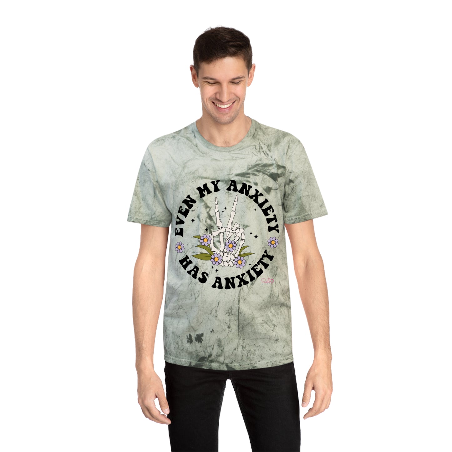 Even My Anxiety Has Anxiety T-Shirt – Funny Mental Health Shirt | Anxiety Humor Tee | Self Care Graphic Unisex Top
