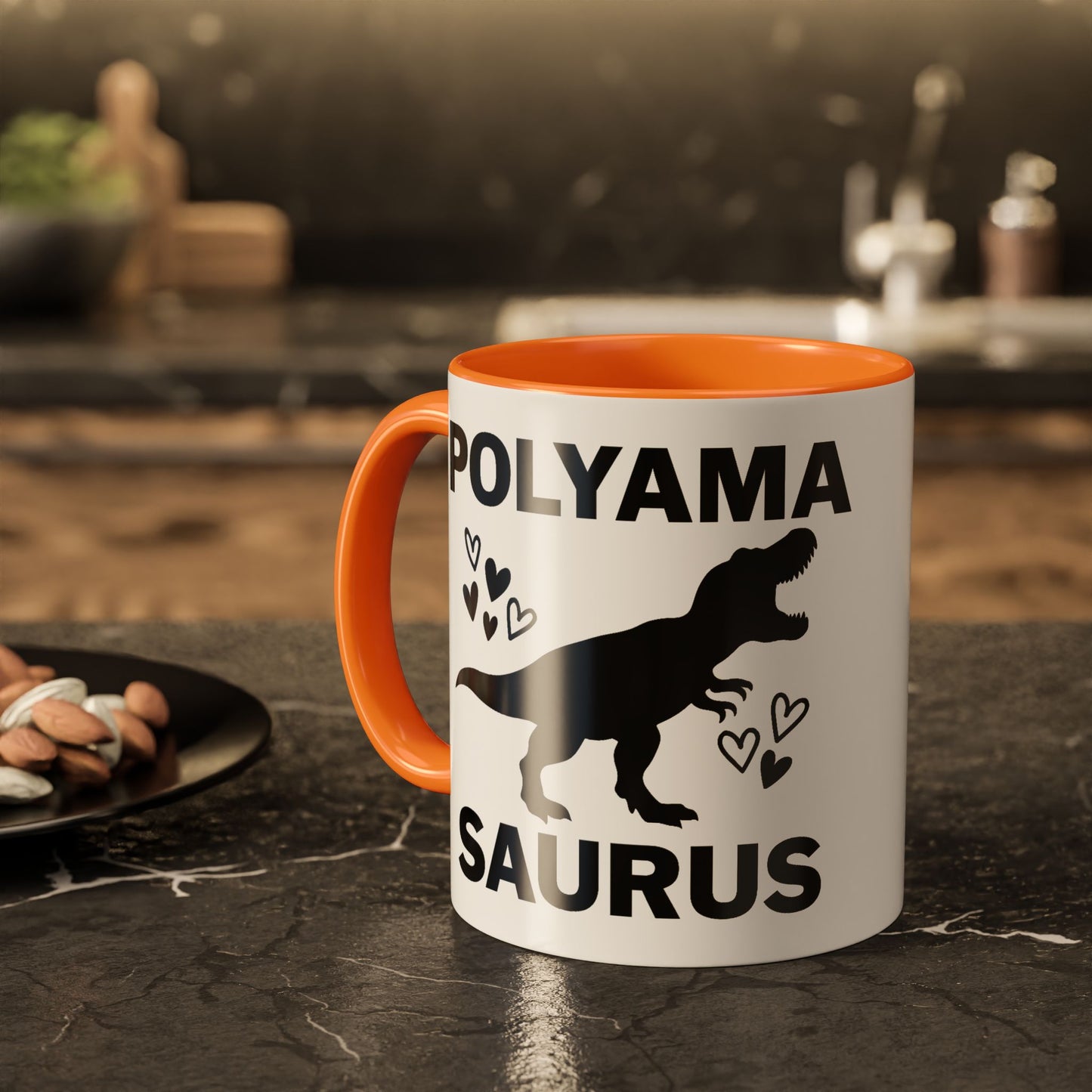 Polyamasaurus Dinosaur Polyamorous Sister Wives Mug, Unique Personalized Gifts for Family and Friends, Fun Coffee Tea Cup, Home Décor, Celebration [...]