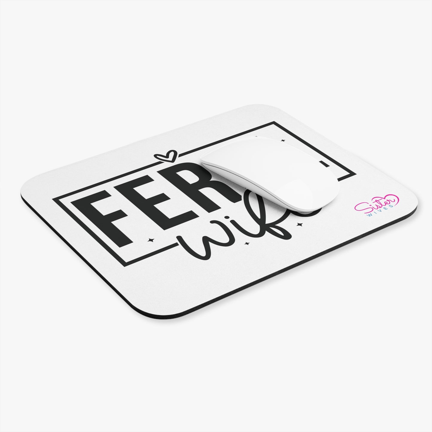 Feral wife Polyamory Mouse Pad – “Feral Wife” Desk Mat | Bold Sassy Office Decor