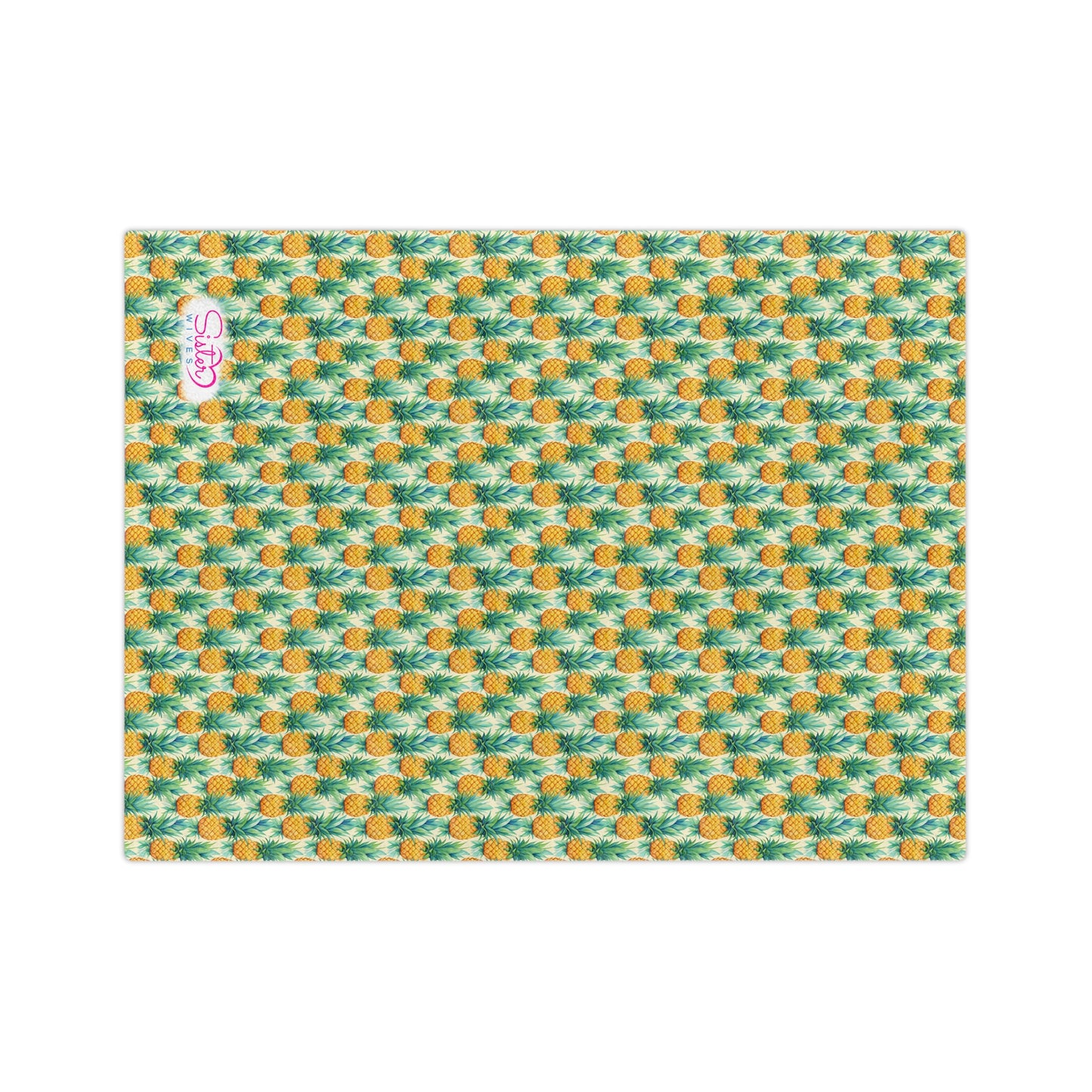 Pineapple Paradise Velveteen Blanket, Cozy Throw for Beach Lovers, Bright Home Decor, Perfect Gift for Summer Celebrations, Pineapple [...]