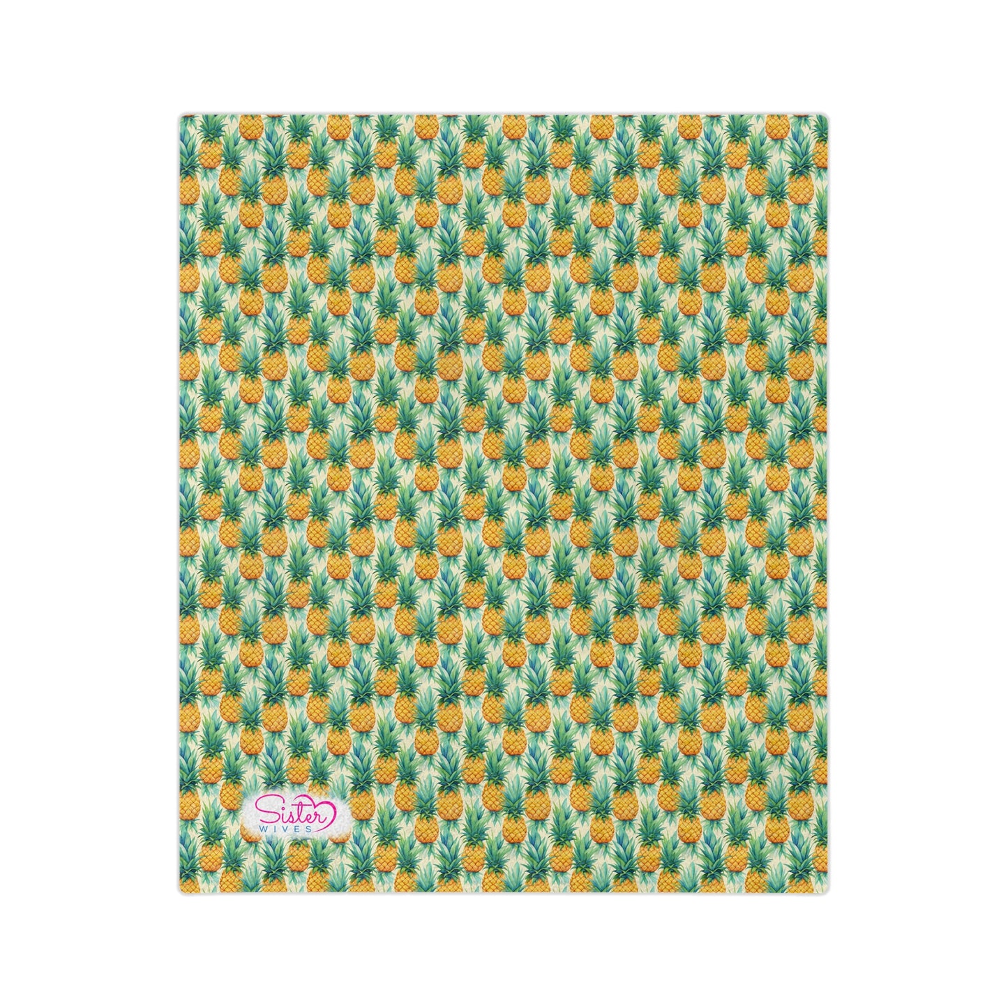 Pineapple Paradise Velveteen Blanket, Cozy Throw for Beach Lovers, Bright Home Decor, Perfect Gift for Summer Celebrations, Pineapple [...]