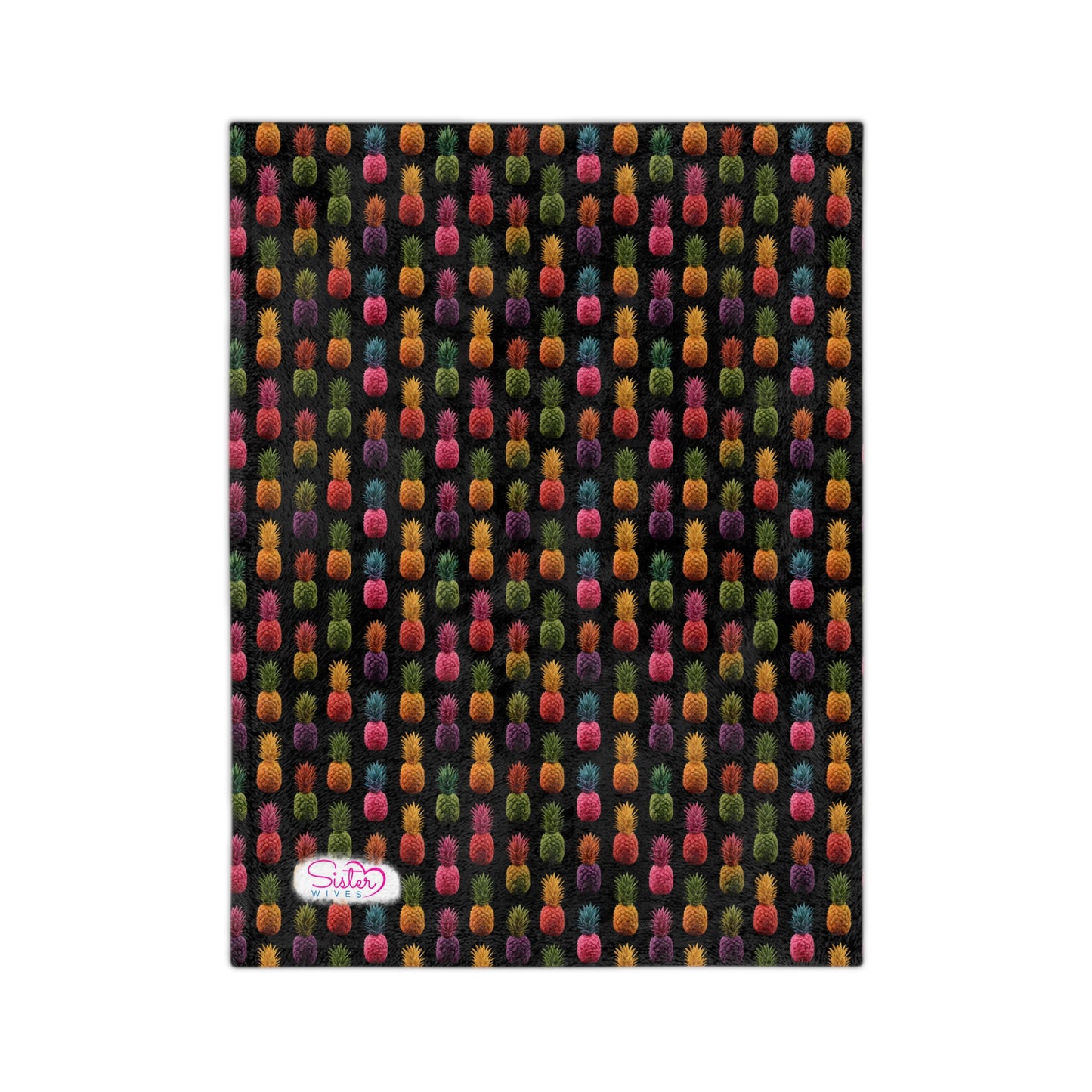 Sisterwives Black Pineapple Velveteen Blanket, Cozy Throw for Beach Lovers, Bright Home Decor, Perfect Gift for Summer Celebrations, Pineapple [...]