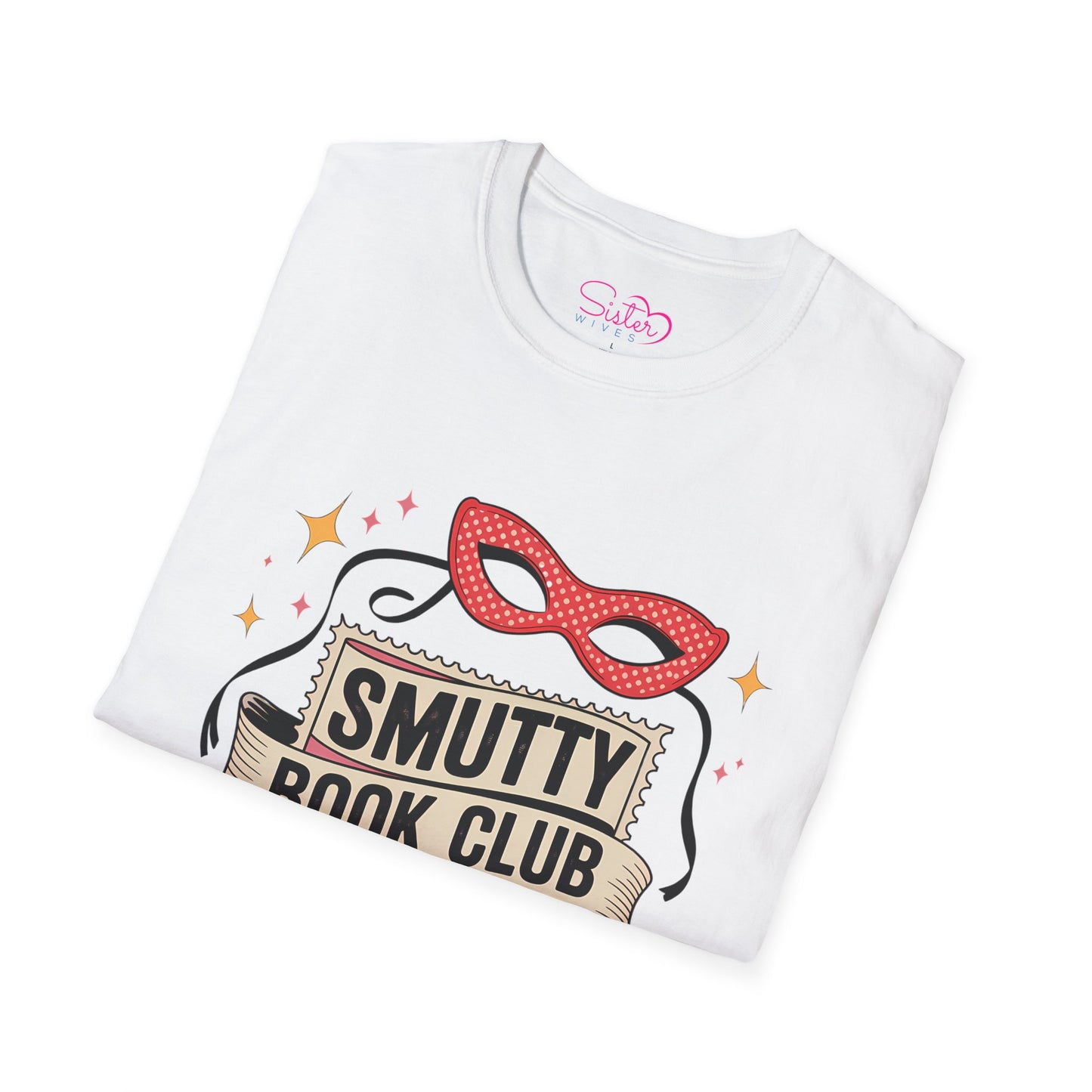 Smutty Book Club Shirt Adult Only Spicy Romance Tee, Booktok Reader Shirt, Sex Positive Poly-Friendly Unisex Gildan 64000