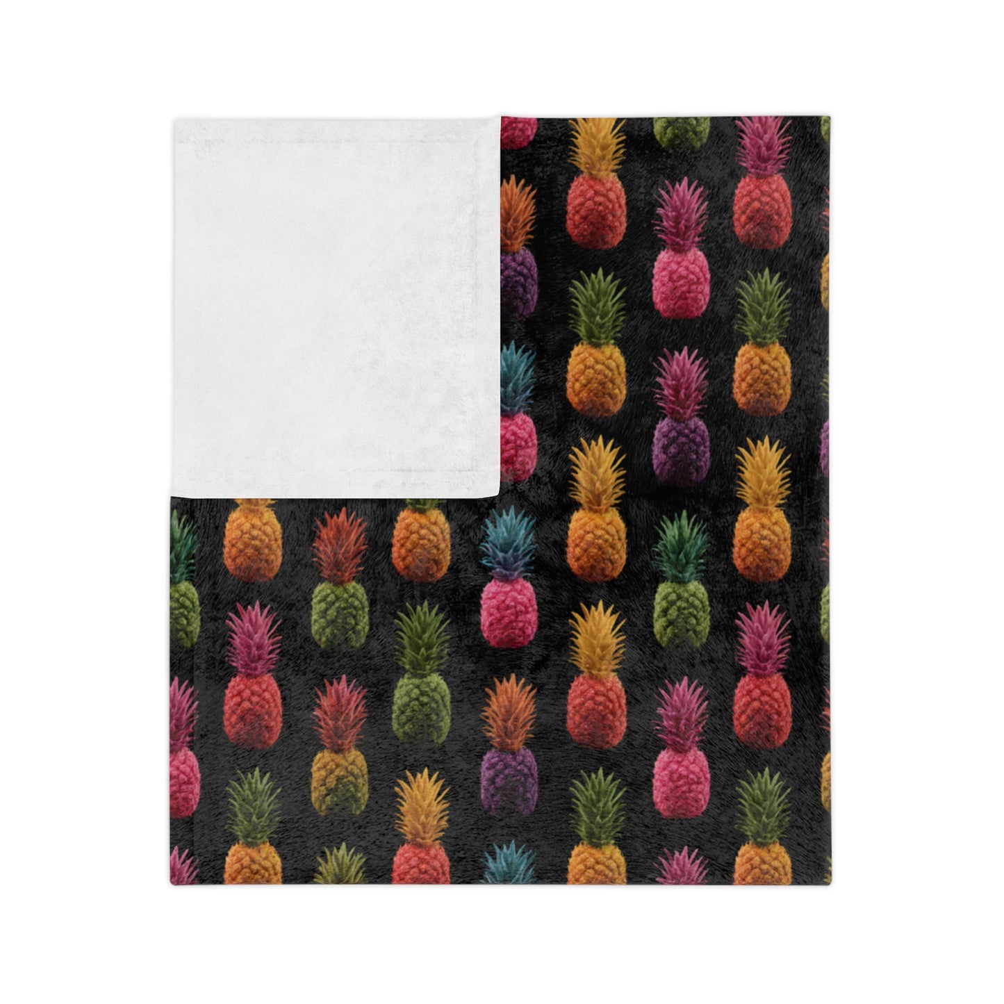 Sisterwives Black Pineapple Velveteen Blanket, Cozy Throw for Beach Lovers, Bright Home Decor, Perfect Gift for Summer Celebrations, Pineapple [...]