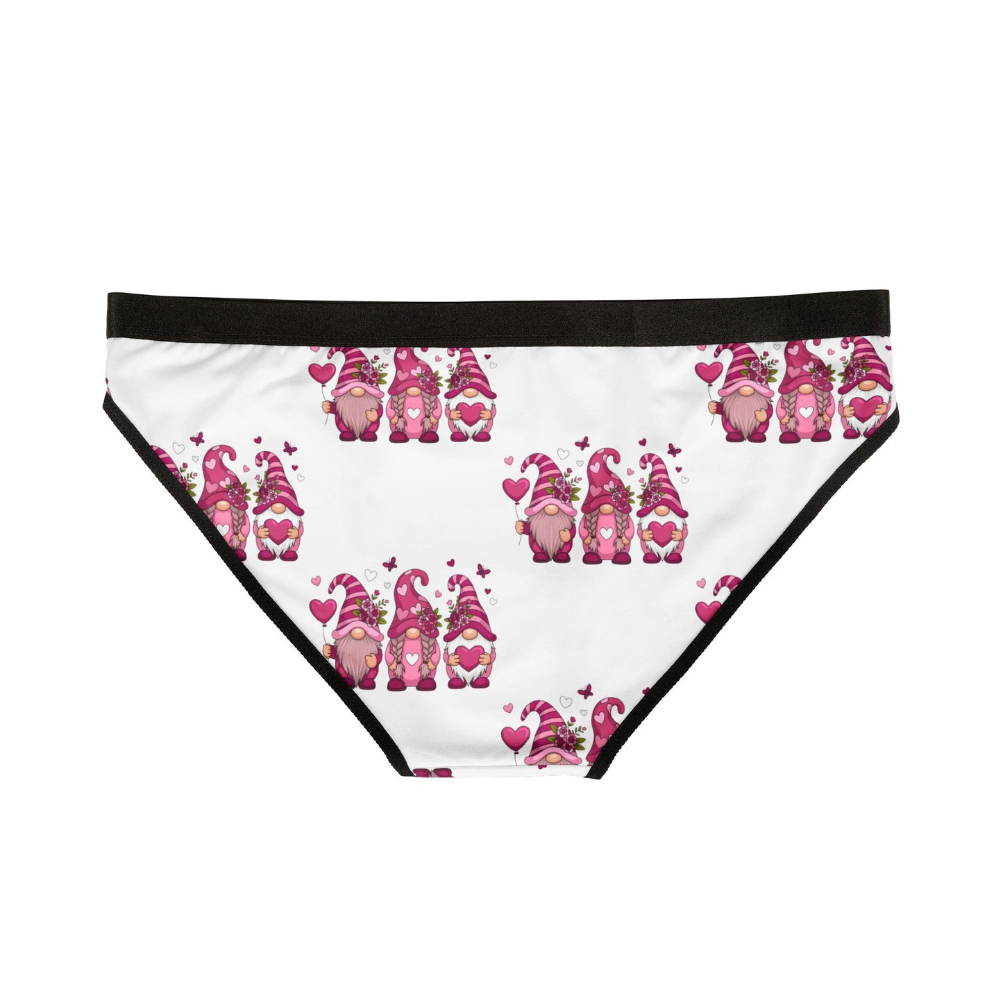 Throuple Gnome Women’s Underwear – Polyamory & ENM Bikini Cut Panties, Swinger & Chosen Family Lingerie