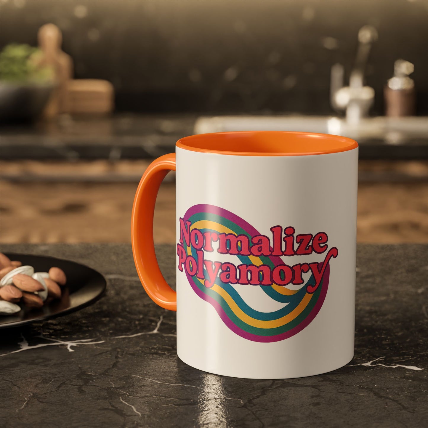 Pink Retro Normalize Polyamory Polyamorous Sister Wives Mug, Unique Personalized Gifts for Family and Friends, Fun Coffee Tea Cup, Home Décor, Celebration [...]