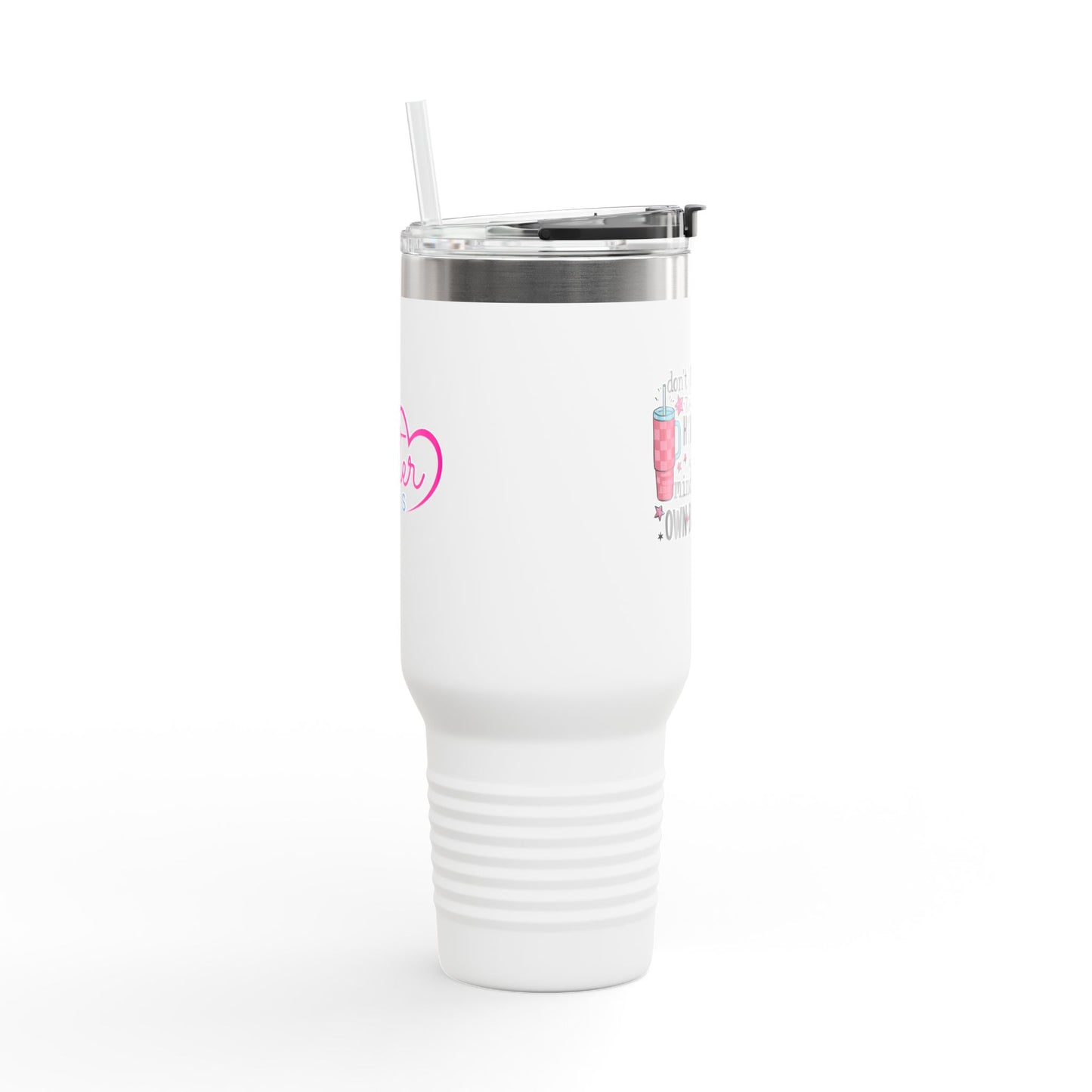Don’t Forget to Hydrate Insulated 40oz Travel Mug – Funny Skeleton Quote Tumbler with Straw | BPA-Free Stainless Steel Cup