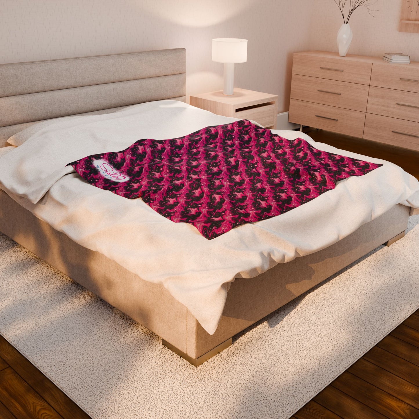 Sister Wives Cozy Velveteen Plush Blanket for Comfort & Warmth, Great for Home Decor, Gifts, Living Room, Couch, Bedroom
