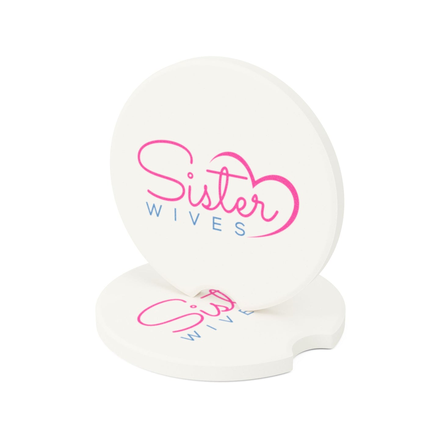 Soapstone Car Coaster Sister Wives Logo