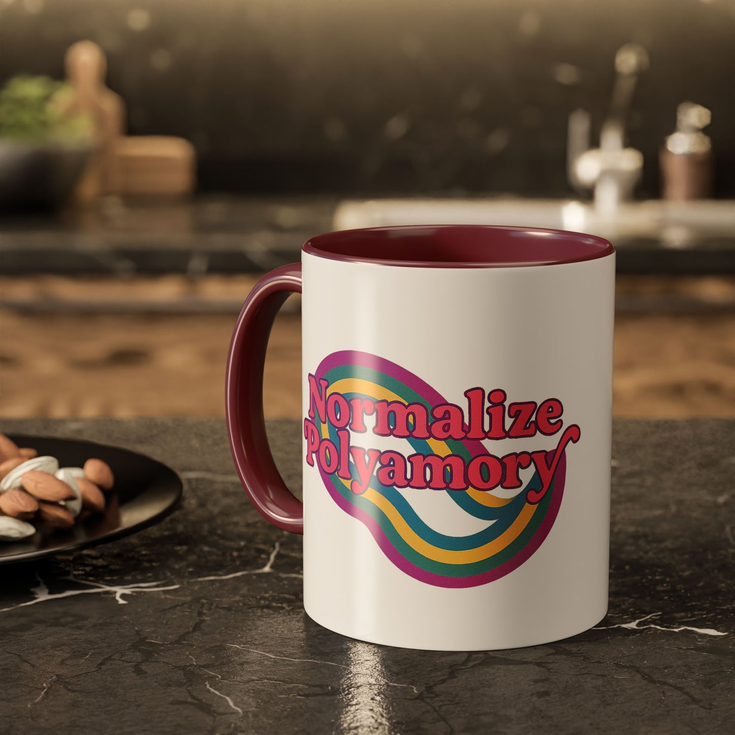 Pink Retro Normalize Polyamory Polyamorous Sister Wives Mug, Unique Personalized Gifts for Family and Friends, Fun Coffee Tea Cup, Home Décor, Celebration [...]
