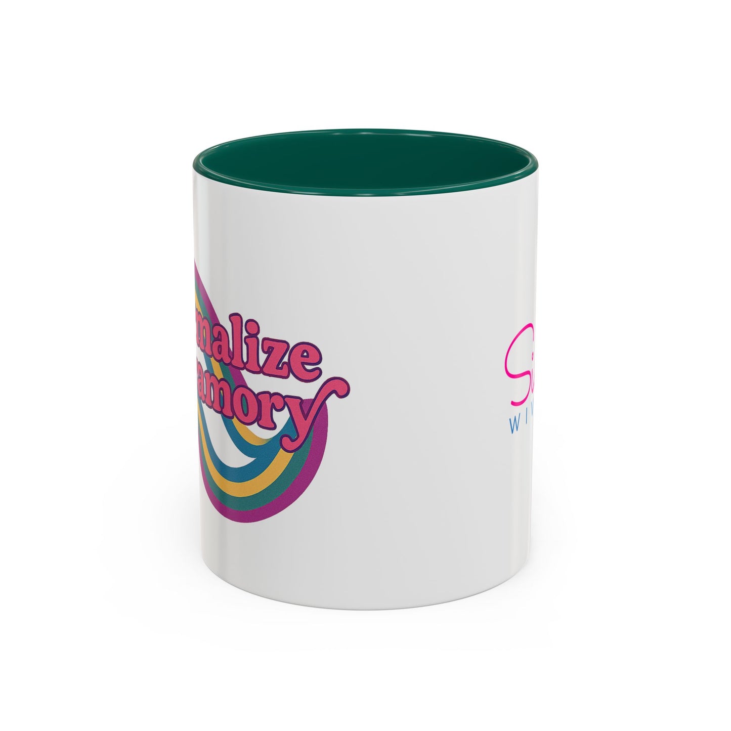 Pink Retro Normalize Polyamory Polyamorous Sister Wives Mug, Unique Personalized Gifts for Family and Friends, Fun Coffee Tea Cup, Home Décor, Celebration [...]