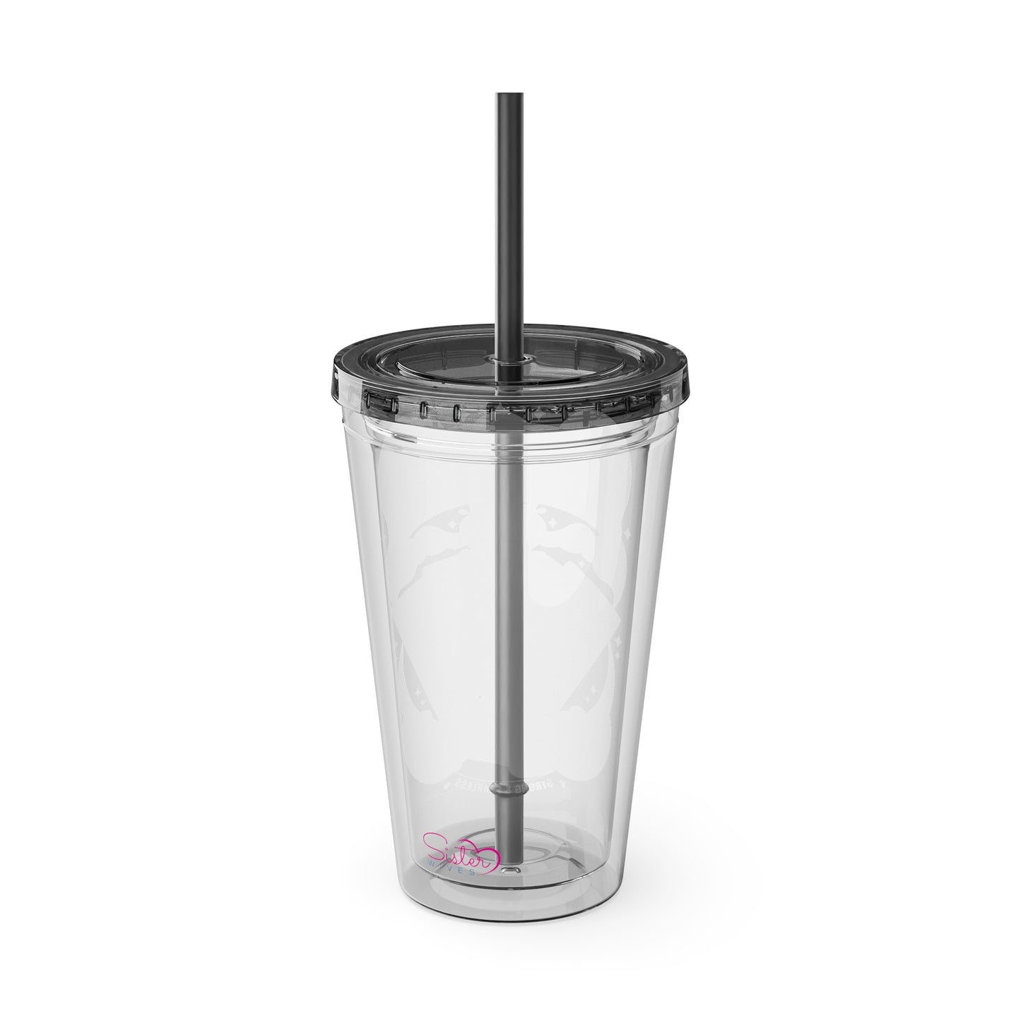 Feeling Lucky? Swinger Lifestyle 16oz Sunsplash Tumbler | Polyamory Pride Cup | ENM Drinkware | Ethical Non-Monogamy Gift | Open Relationship Aesthetic | Lifestyle Party Travel Cup