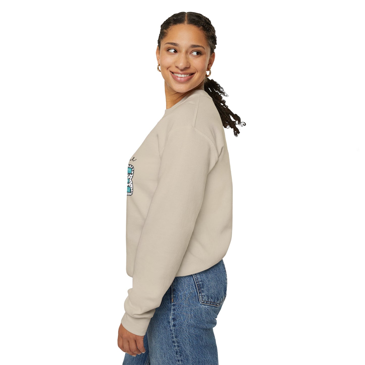 Life Is Better Around the Campfire Crewneck Sweatshirt | Cozy Camping Pullover | Chosen Family & Outdoor Lifestyle Apparel | Inclusive Comfort Sweatshirt