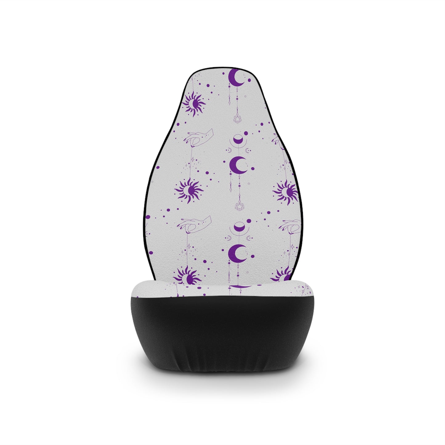 Celestial Polyamory Car Seat Covers – Astrology & Cosmic Interior Decor | ENM, Non-Monogamy & Pride-Friendly Auto Accessories