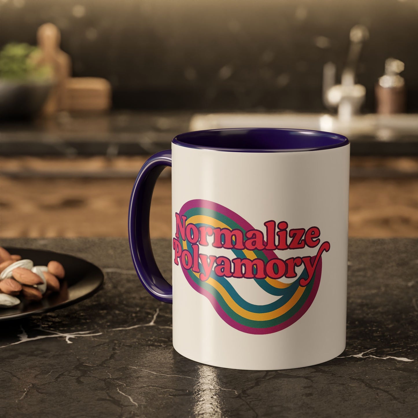 Pink Retro Normalize Polyamory Polyamorous Sister Wives Mug, Unique Personalized Gifts for Family and Friends, Fun Coffee Tea Cup, Home Décor, Celebration [...]