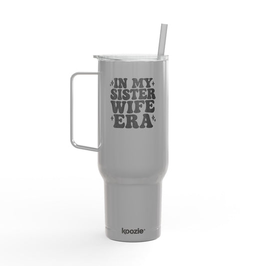 In my Sisterwife Era Insulated Tumbler with Lid, 40oz - Perfect for Hydration Lovers, Engraved Custom Gift for Any Occasion, Travel Mug, Sports Drink [...]
