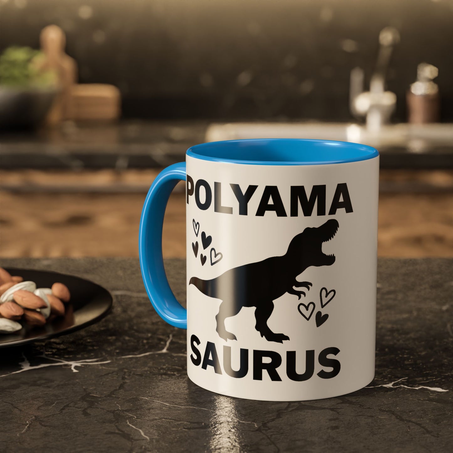Polyamasaurus Dinosaur Polyamorous Sister Wives Mug, Unique Personalized Gifts for Family and Friends, Fun Coffee Tea Cup, Home Décor, Celebration [...]