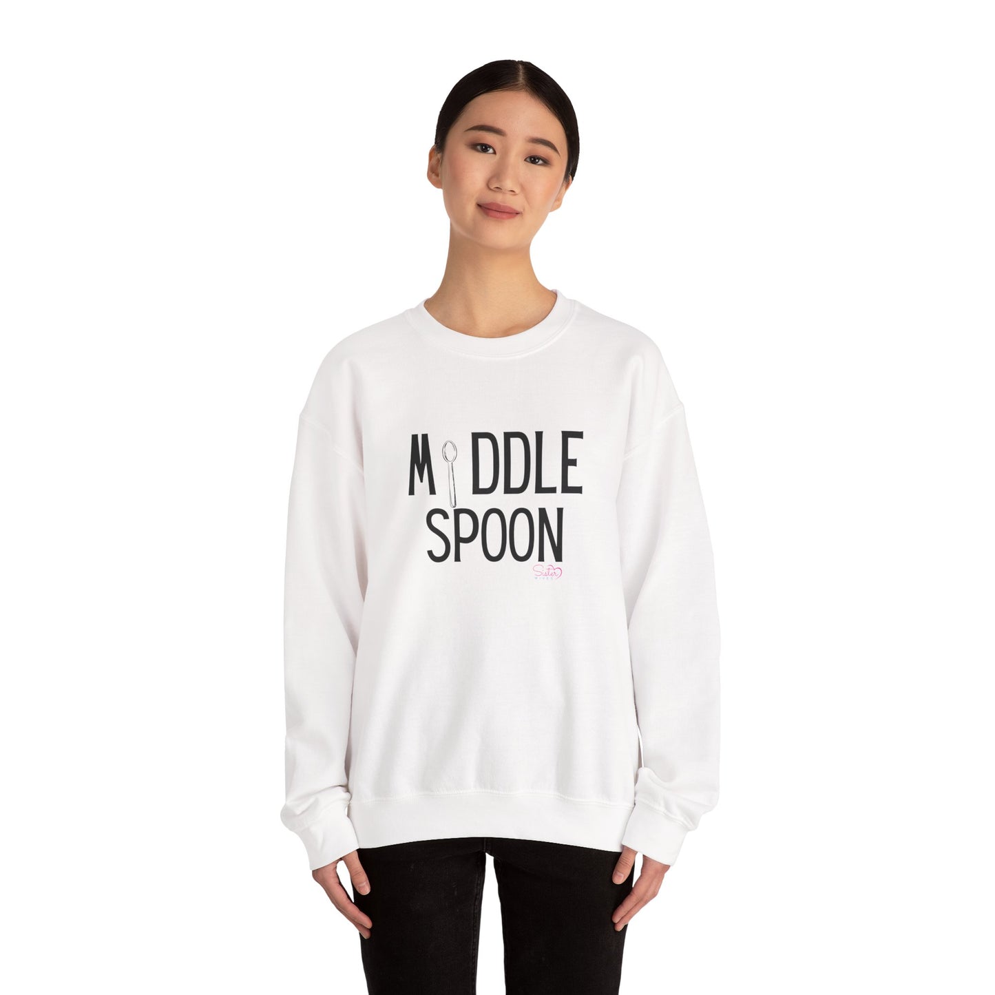 Middle Spoon Short, Throuple Sweatshirt Gift, Gift for Throuple T Shirt, Polyamory Shirt, Three-way Relationship Hoodie