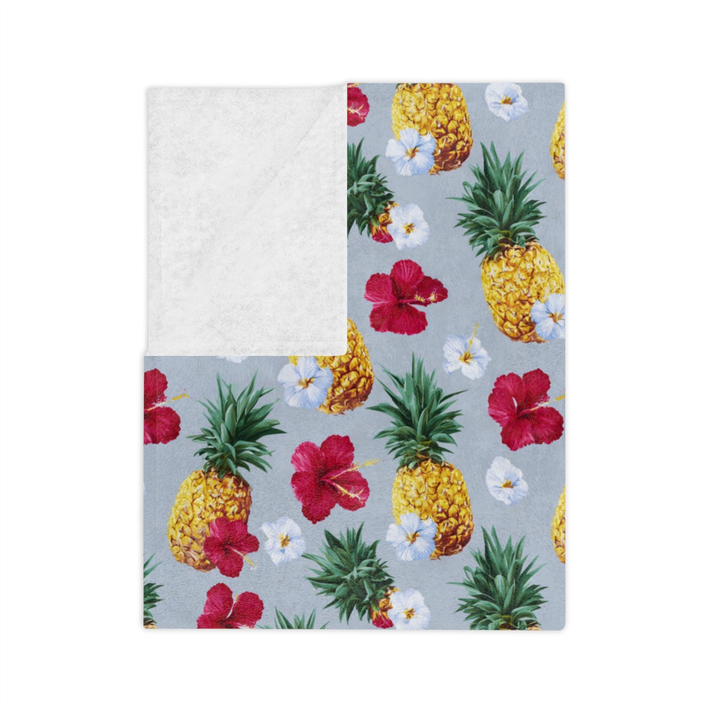 Sisterwives Hibiscus Pineapple Velveteen Blanket, Cozy Throw for Beach Lovers, Bright Home Decor, Perfect Gift for Summer Celebrations, Pineapple [...]