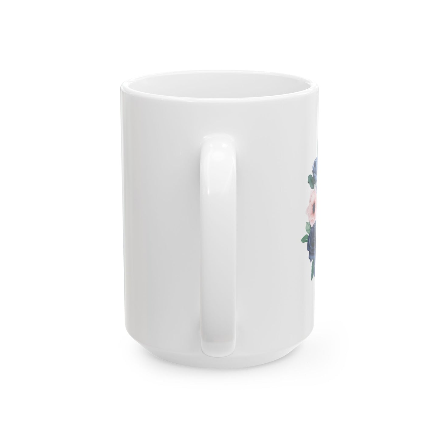 Blue Floral Sister Wife Mug, Floral Sister Wife Mug, Best Sister Wife Ever, Sister Birthday, Roommates Gift, Sister Roommates